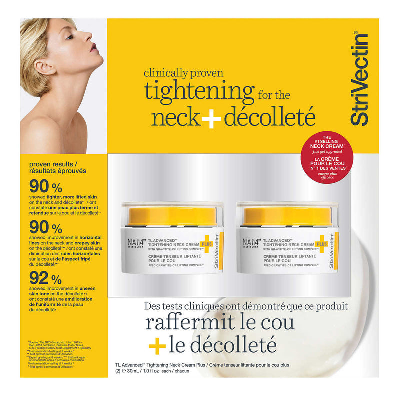 StriVectin TL Advanced Tightening Neck Cream PLUS, 2-pack