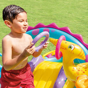 Intex Dinoland Inflatable Play Center, 131" X 90" X 44"