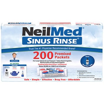 NeilMed Sinus Rinse Kit - 200 Packets