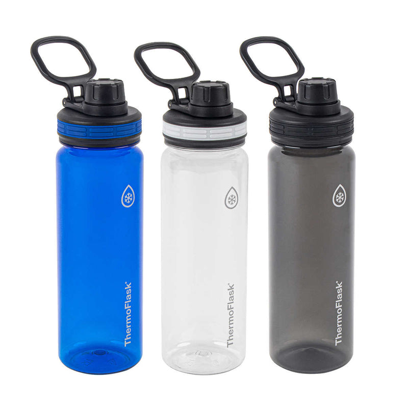 Thermoflask Tritan 709 mL (24 oz.) Water Bottle, 3-pack