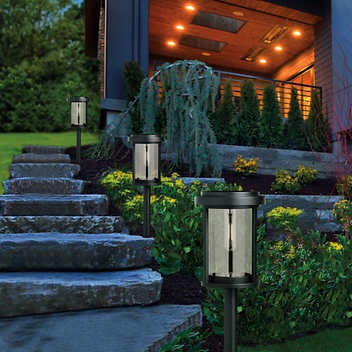 Solar Led Pathway Lights vintage-style