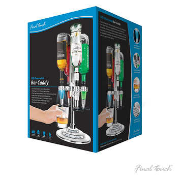 Final Touch LED Illuminated Bar Caddy