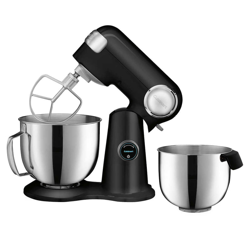 Cuisinart 5.2 L (5.5 Qt.) Precision Master Elite Digital Stand Mixer with bonus bowl (Black)