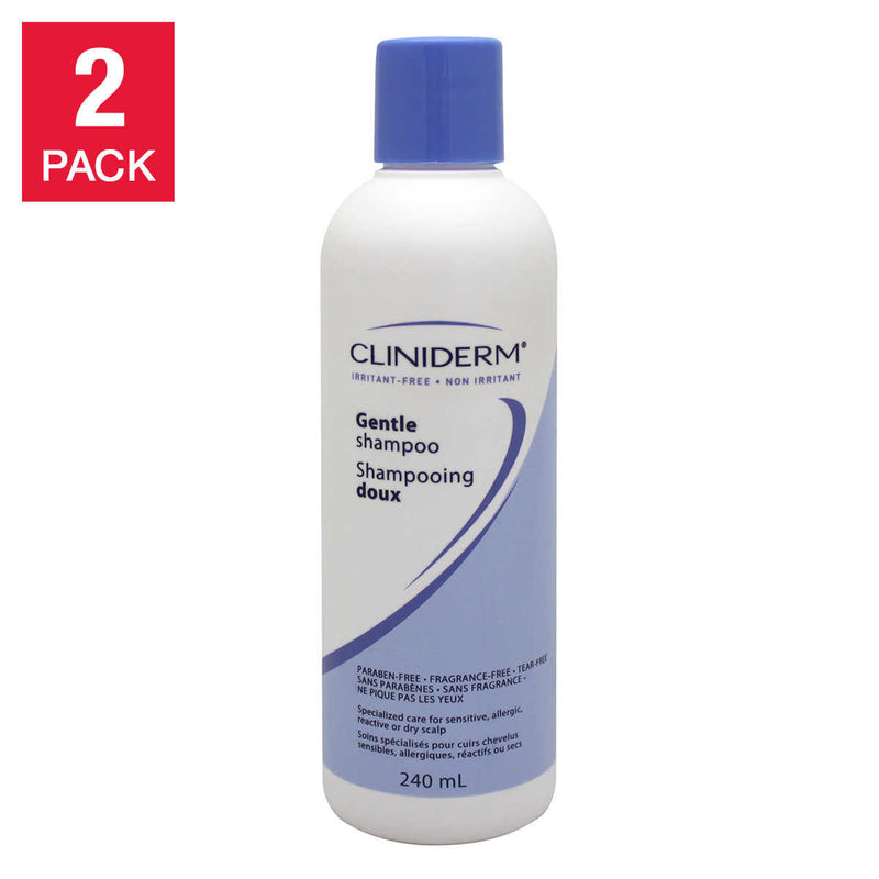 Cliniderm Gentle Shampoo, 2 Pack