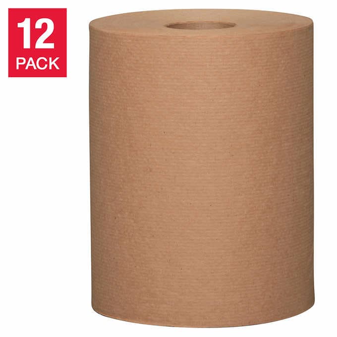 Metro Kraft 20,3 cm x 128 m (8 in. x 420 ft.) Brown Paper Towel  Rolls