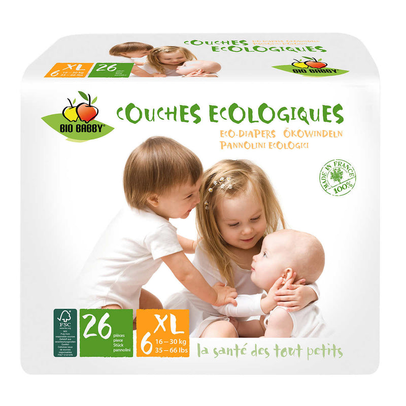 Bio Babby Eco Diapers XL