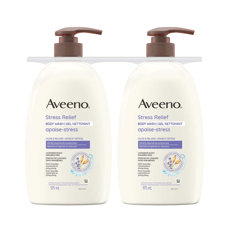 Aveeno Stress Relief Body Wash for Dry Skin