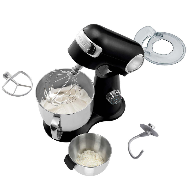 Cuisinart 5.2 L (5.5 Qt.) Precision Master Elite Digital Stand Mixer with bonus bowl (Black)