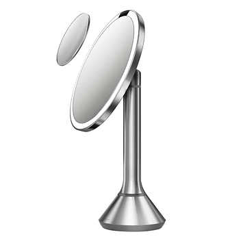 simplehuman  Round Sensor Mirror with 5x and 10x Magnification