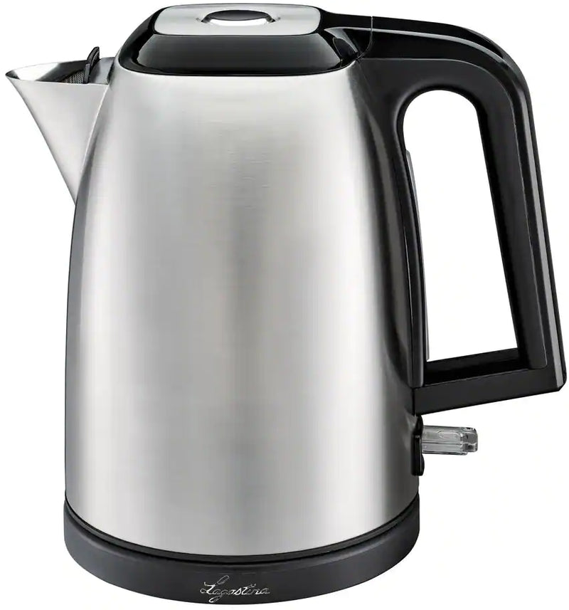 Lagostina Prima Cordless Electric Kettle w/ Auto Shut Off, Stainless Steel, 1.7L