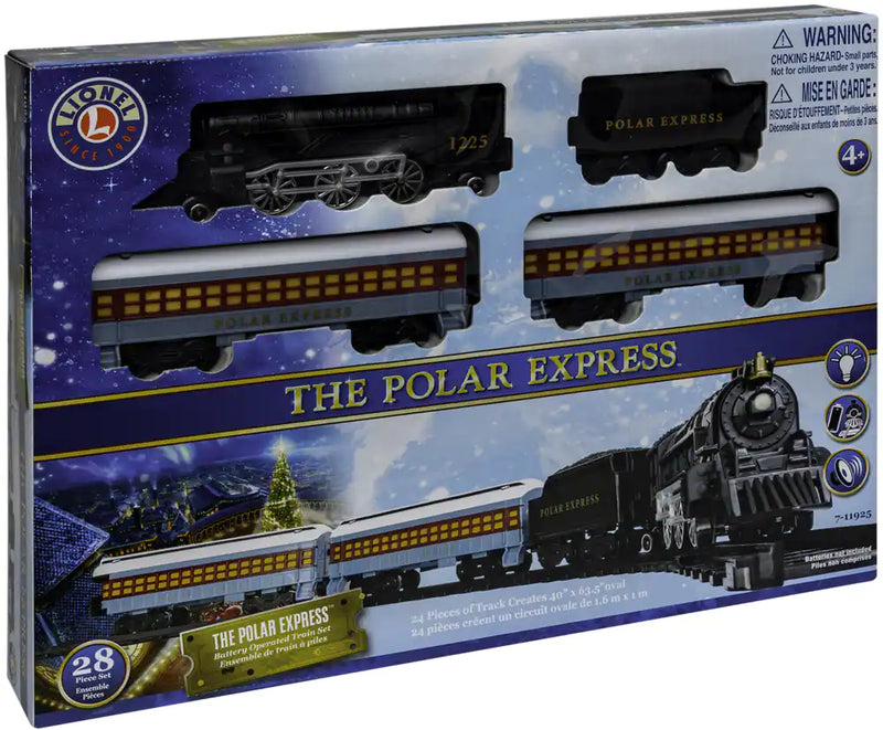 Lionel The Polar Express™ Collectible Toy Train Set, Ready-To-Play Track, Battery Operated, Ages 4+