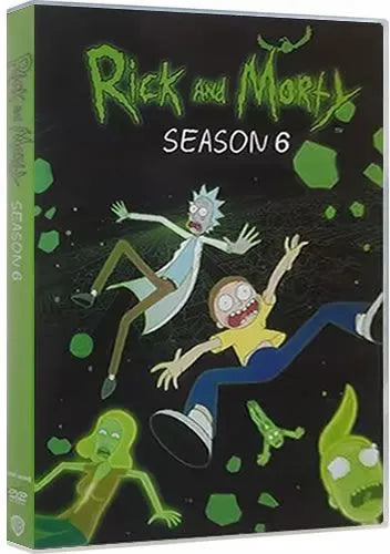 Rick and Morty Complete Season 6 (DVD)-English only