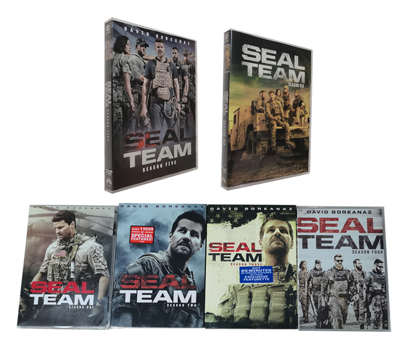 SEAL Team Complete Series Seasons 1-6 (DVD)-English only