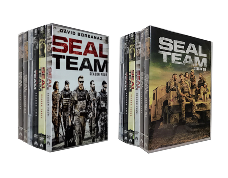 SEAL Team Complete Series Seasons 1-6 (DVD)-English only