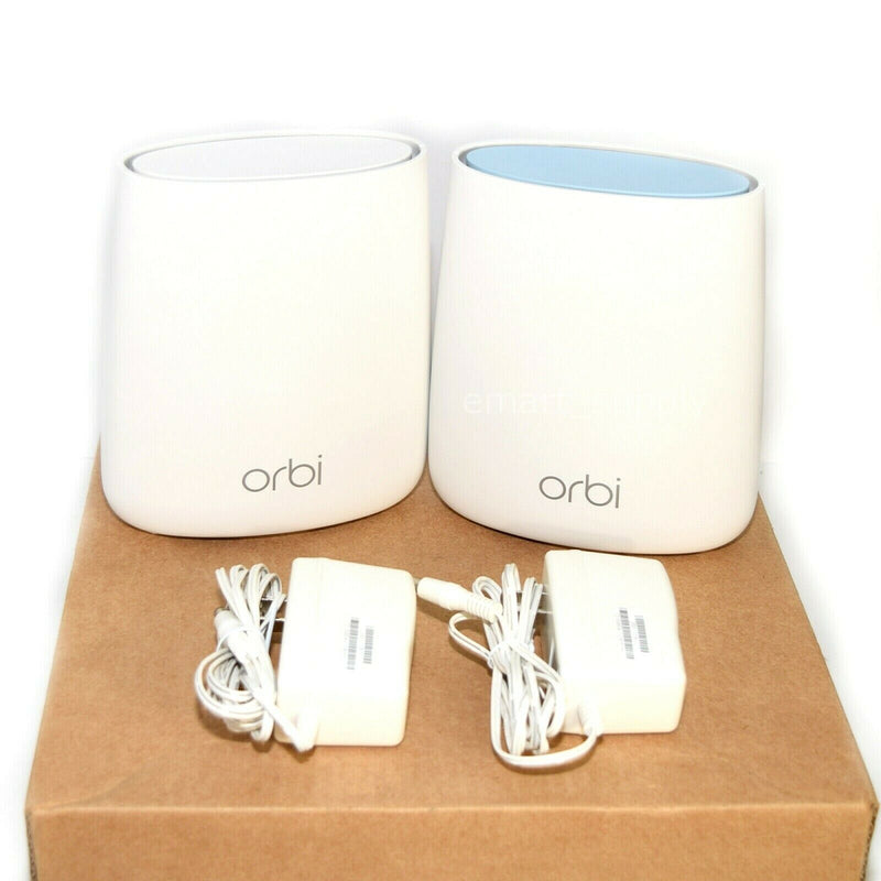 Netgear Orbi AC2200 Tri band WiFi System RBK22-100NAS UP To 2.2Gbps 4000sqft