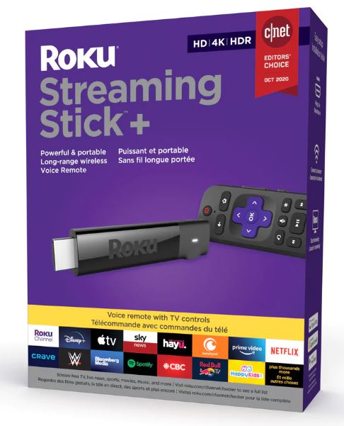 Roku Streaming Stick+ Streaming Player