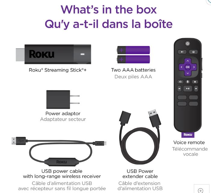 Roku Streaming Stick+ Streaming Player