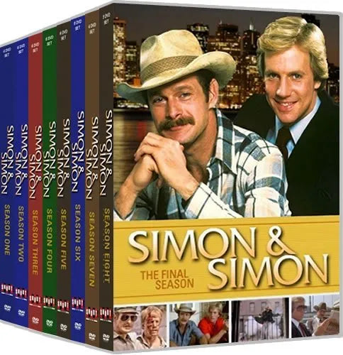 Simon & Simon: Complete Series 1-8 (DVD)-English only