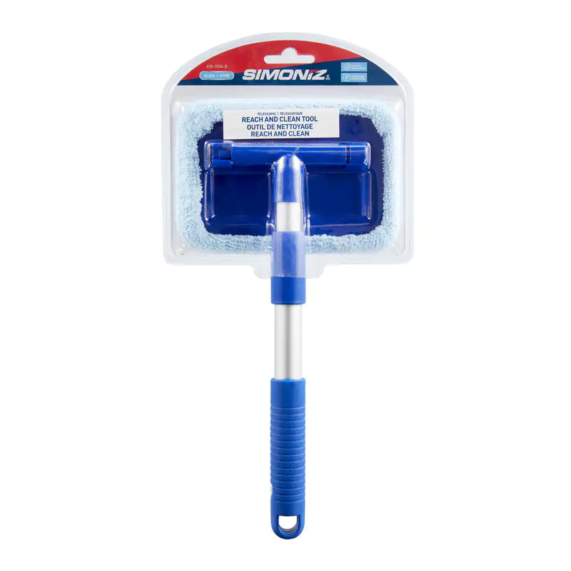 SIMONIZ Microfibre Reach & Clean Tool, Blue