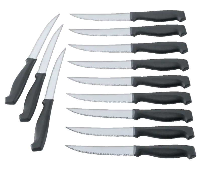 Simplicite Laser Steak Knife Set, 12-pc