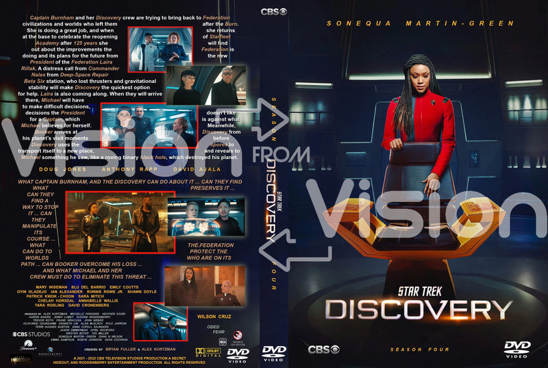 Star Trek: Discovery - Season Four [DVD]-English only