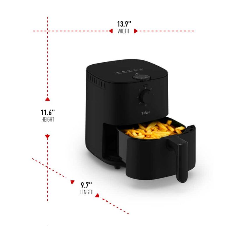 T-Fal Extra Crisp Easy-Fry Air Fryer, 3.5-L