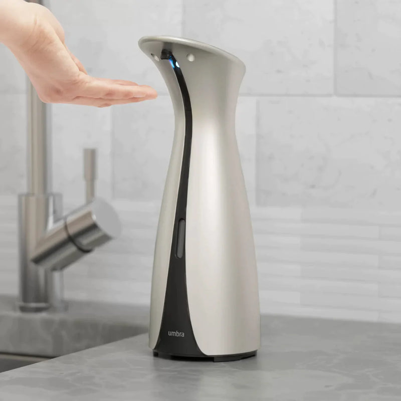 Umbra Otto Automatic Soap Dispenser Touchless, Hands Free Pump for Kitchen or Bathroom