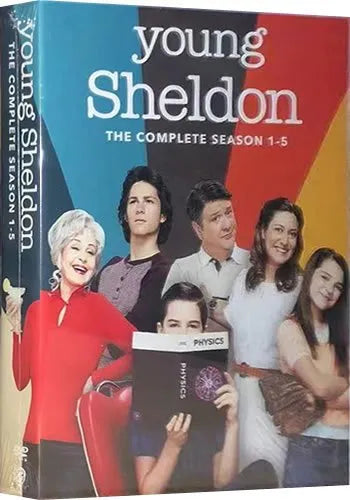 Young Sheldon Complete Series 1-5 DVD-English only